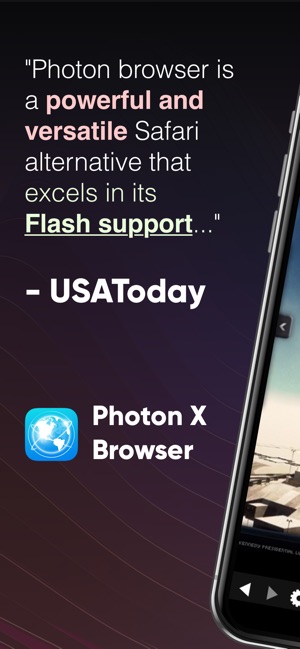 Photon X Flash Player Browser をapp Storeで