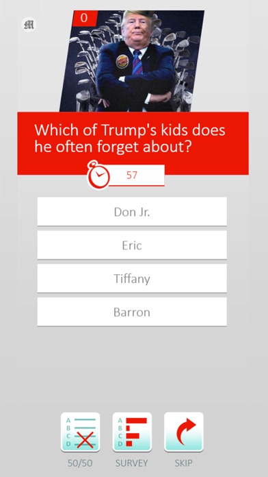 You Don't Know Trump Trivia screenshot 2