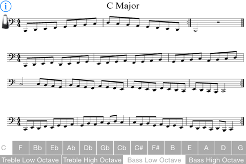 Major Scales screenshot 2