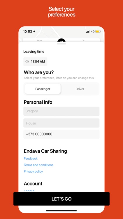 Endava Car Sharing