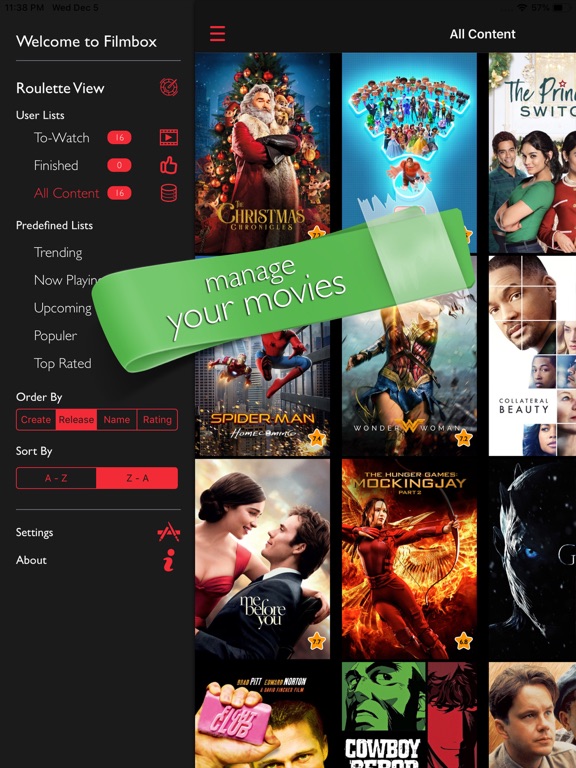 Filmbox Smart Movie Manager screenshot 3