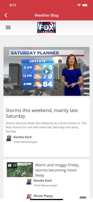 FOX Carolina Weather(圖4)-速報App