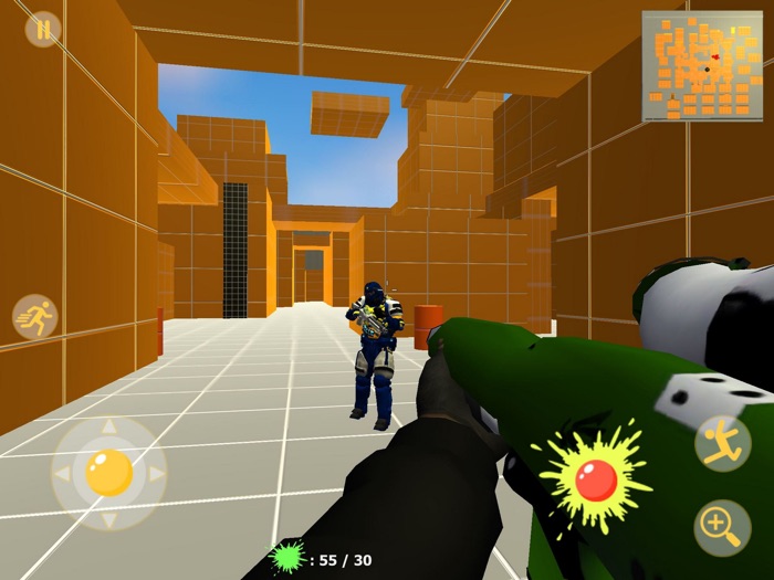 Extreme Fire Paintball Target