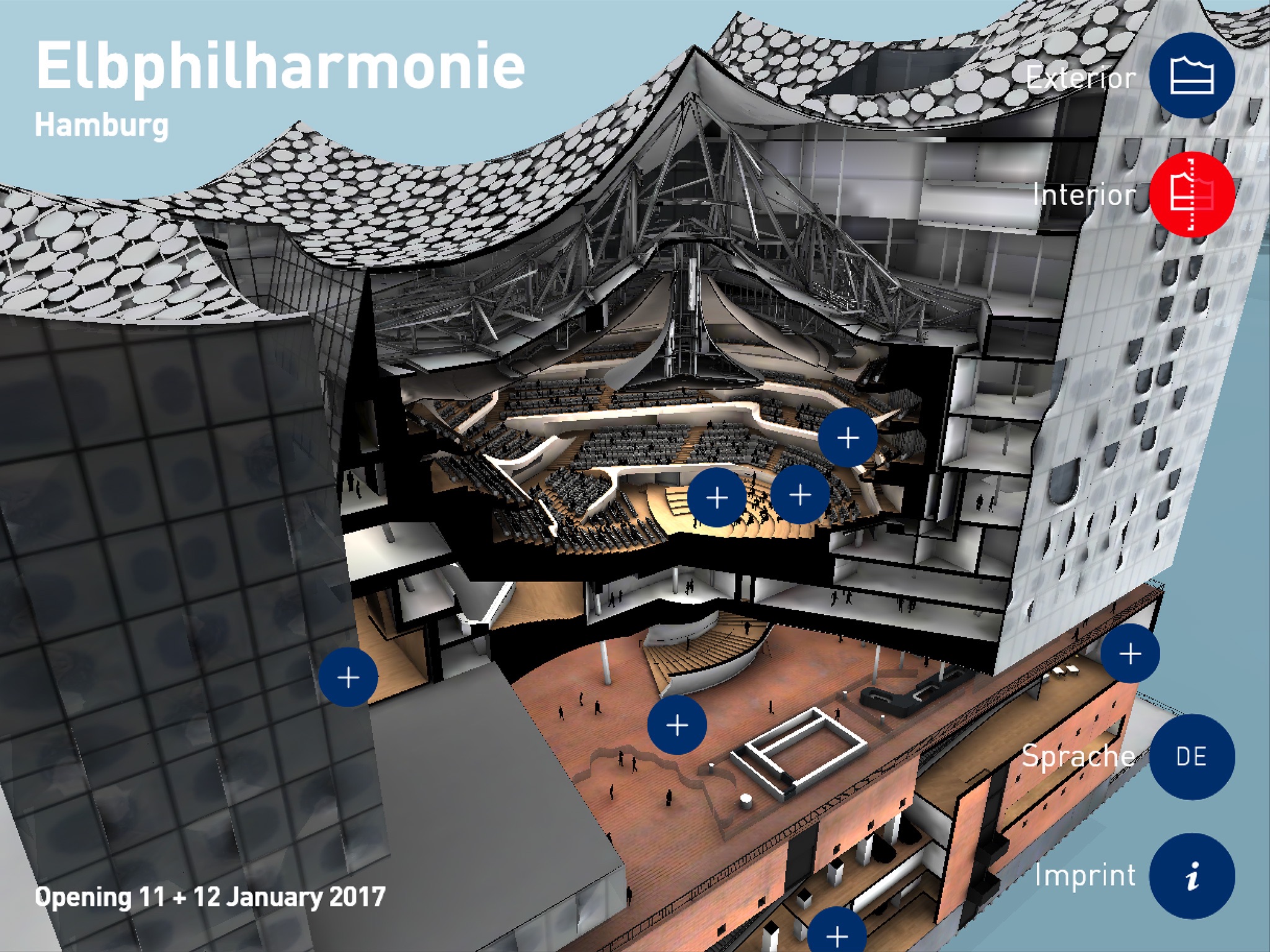 Elbphilharmonie Hamburg 3D HD screenshot 2