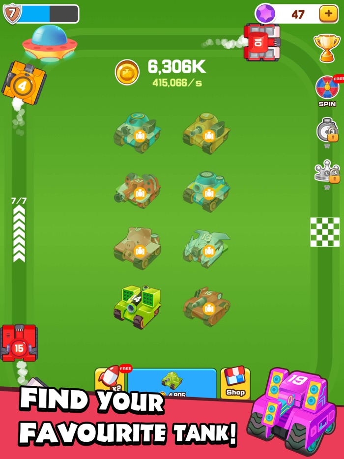 Tank Boss - Awesome Idle Merge