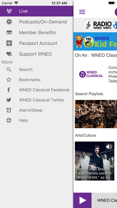 How to cancel & delete WNED Classical 94.5 from iphone & ipad 3