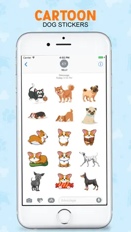 Game screenshot The Cartoon Dog Stickers apk