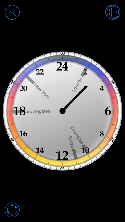 24h World Clock By Mate Muller, Clocks Around The World App