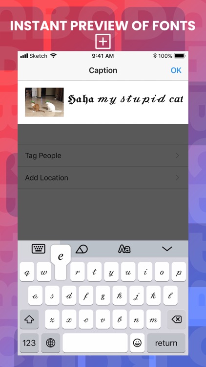 Fonts Keyboard Font Changer screenshot-3