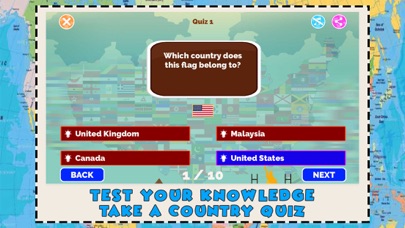 World Map Quiz Geography Games screenshot 3