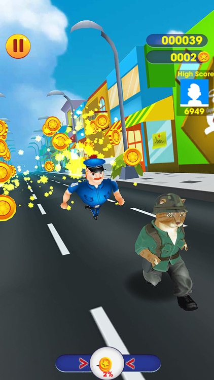 Subway Cat Hero Battle Cat screenshot-3