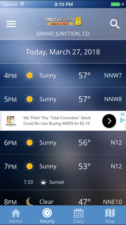 KJCT 8 First Warn Weather