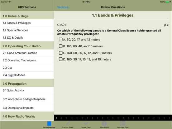 Screenshot #5 pour Ham Radio School - General