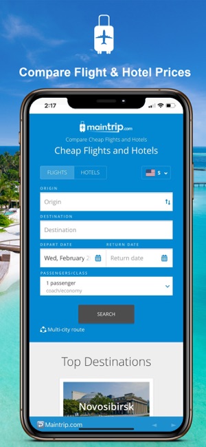 Maintrip.com - Flights, Hotels