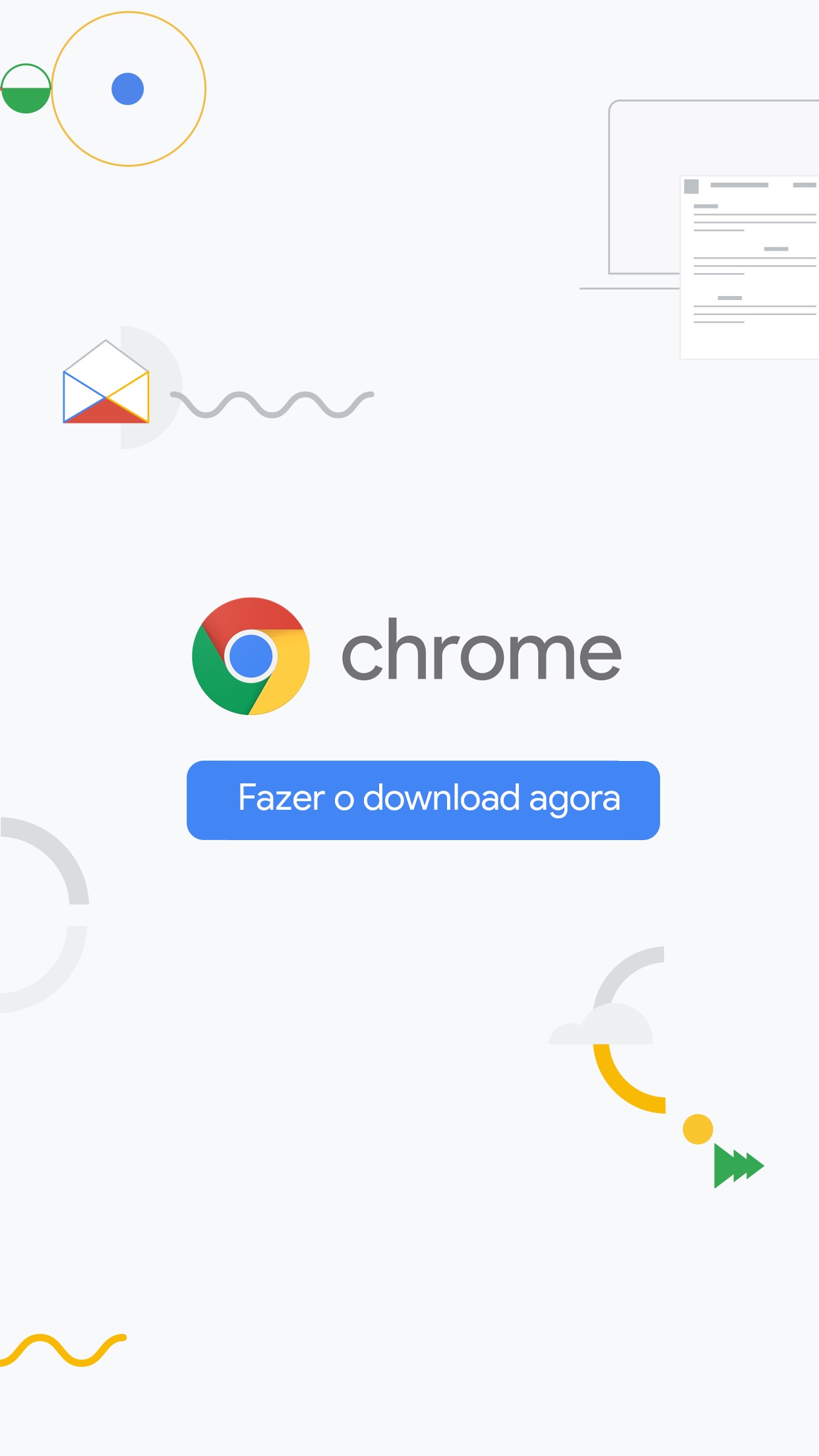 Screenshot do app Google Chrome