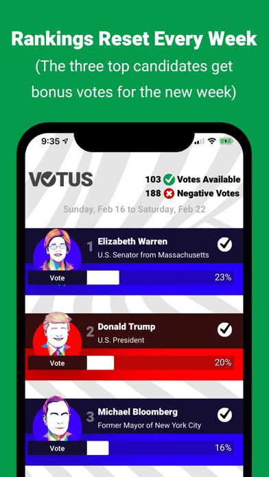 VOTUS - Vote for Social Change screenshot 4