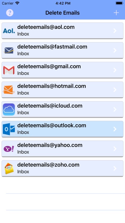Delete Emails screenshot-0