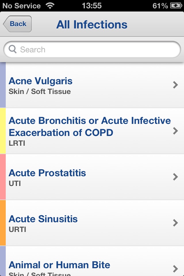 GP Antibiotics screenshot 2