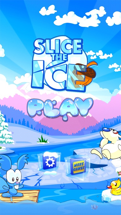 How to cancel & delete Slice the Ice - Physics Game from iphone & ipad 1