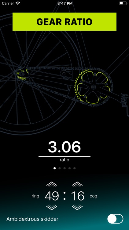 Chainring: Bicycle Gear Calc