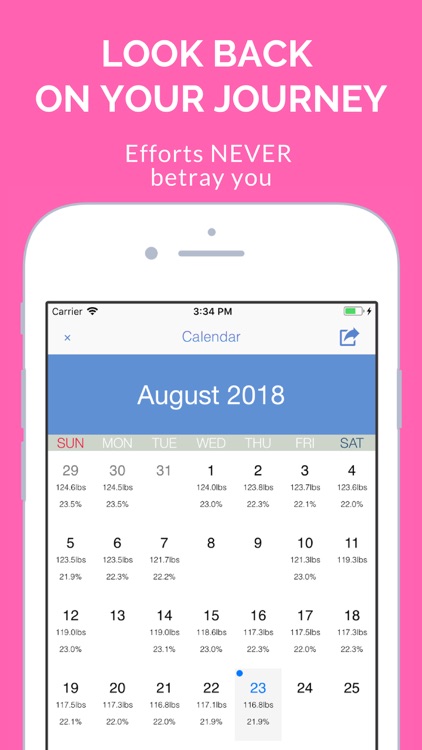 Weight Loss Simple Tracker App screenshot-4