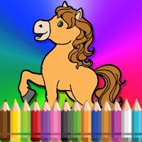 Drawing World - 给动物宝宝们涂色的游戏巴士