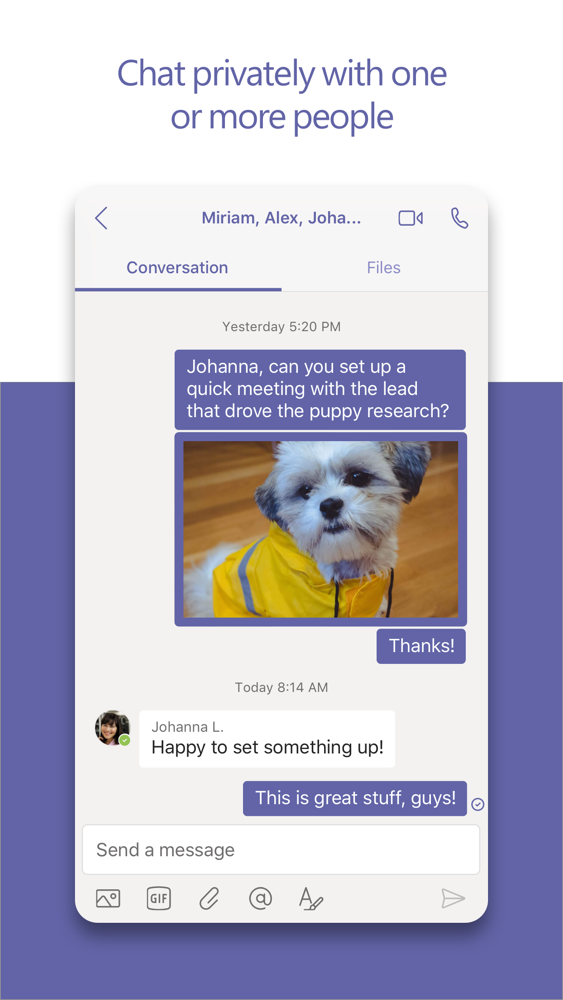 Microsoft Teams App for iPhone - Free Download Microsoft ...