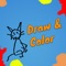 Draw & Color is specifically kids apps , allow them to create any thing on the drawing board with help of finger and color it any way, Draw and Color allows kids to select the size of the pencil they want and they can select any color from the pencil showing on drawing board