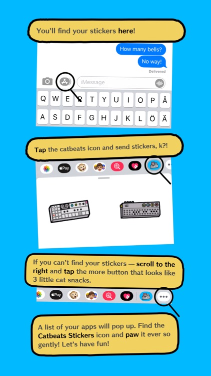Catbeats Sticker Pack screenshot-4
