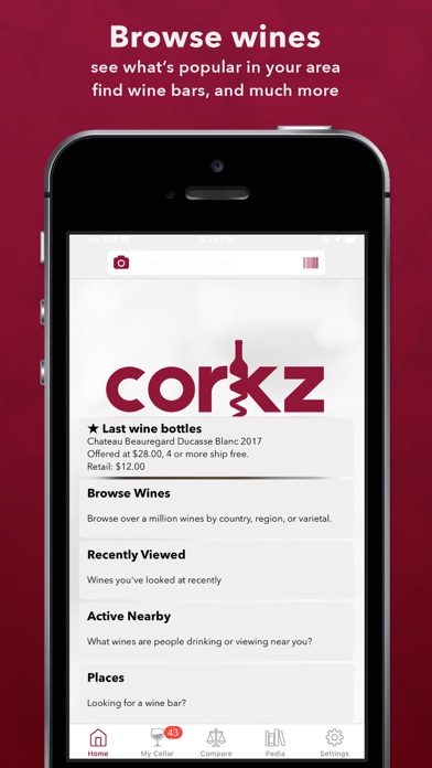 Corkz review screenshots