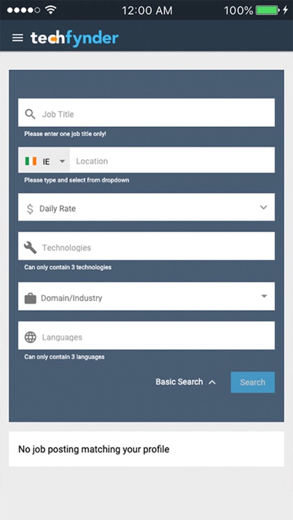 Techfynder: IT Contract Market screenshot-5