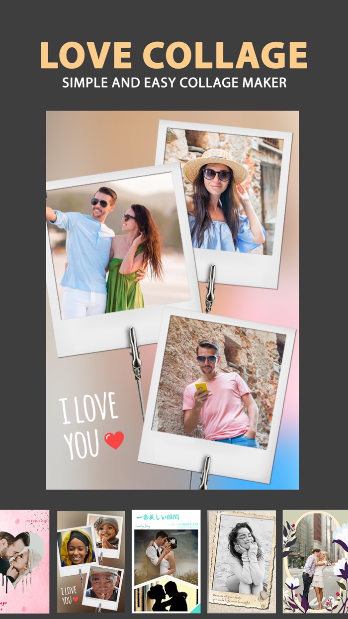 Love Collage  Photo Frames