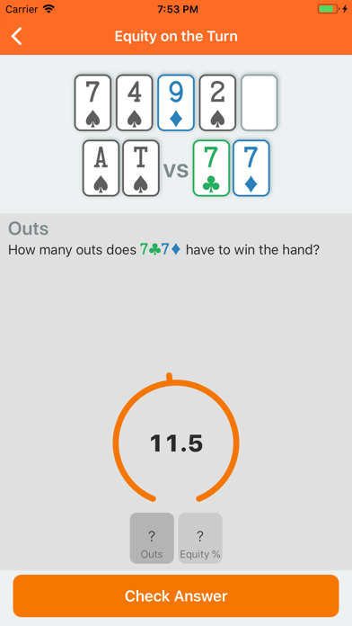 Poker Drills: Learn on the Go screenshot 3