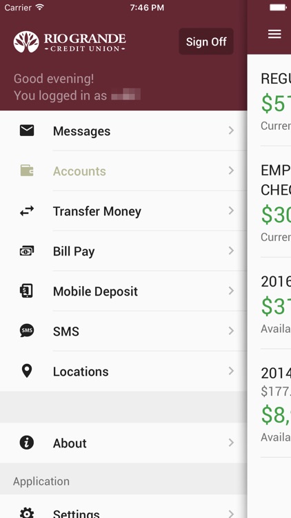 Rio Grande CU Mobile screenshot-3