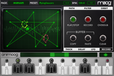 Animoog for iPhone screenshot 3