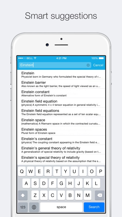 Concise English Dictionary HD screenshot-3