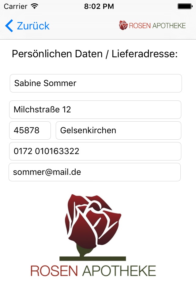 Rosen Apotheke screenshot 2