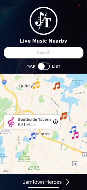 JamTown- Local Live Music Find(圖2)-速報App