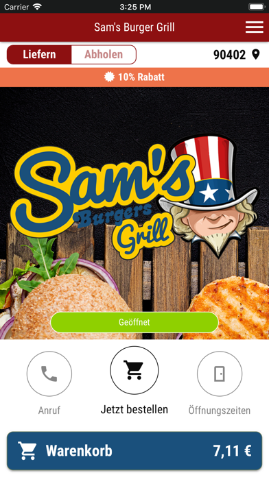 How to cancel & delete Sam's Burger Grill from iphone & ipad 1