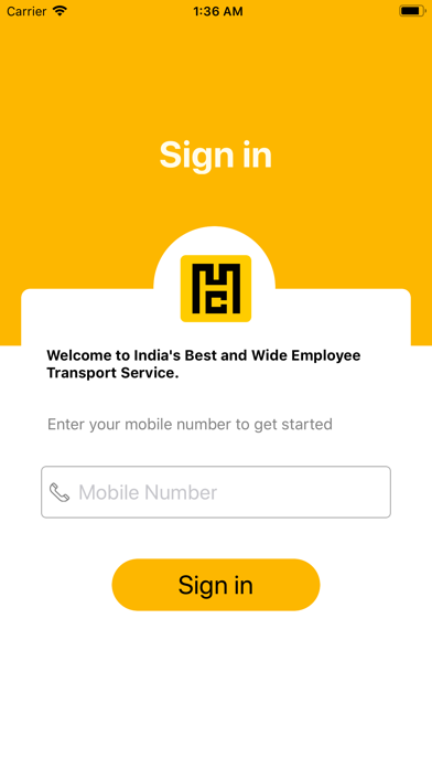 How to cancel & delete HomeCabs Employee from iphone & ipad 1