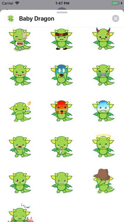 Baby Dragon Sticker Pack