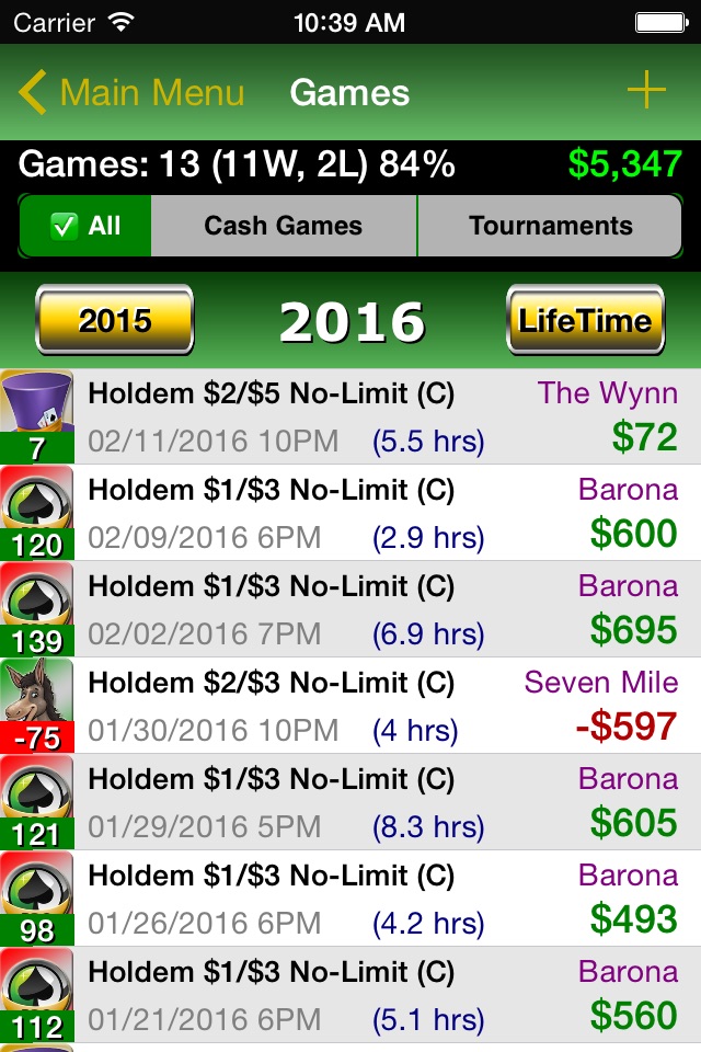 Poker Track Lite – Stats Track screenshot 3