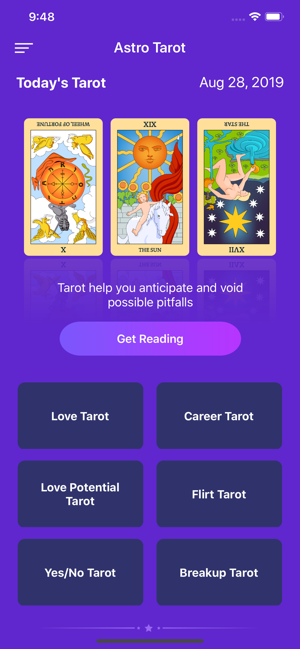 Astro Tarot - Daily Tarot Card