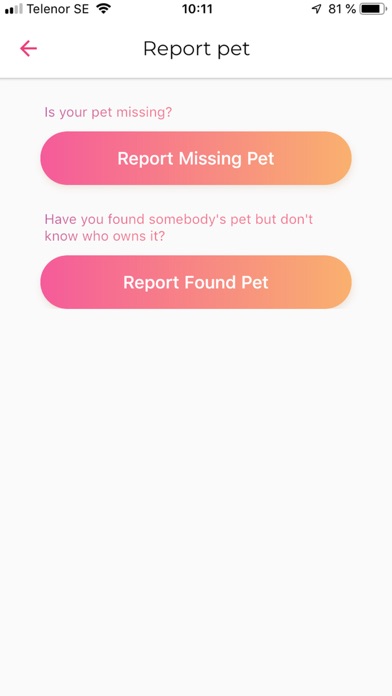 Missing Pets - Find Lost Pet screenshot 4