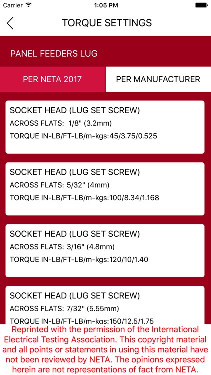 Electrical Panel App