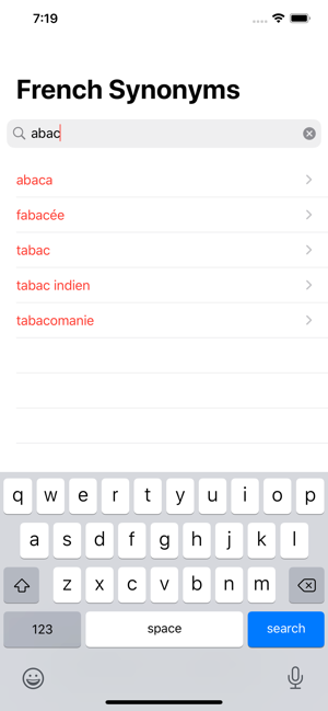 French Synonyms Dictionary(圖2)-速報App