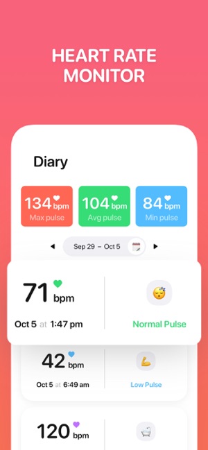 Pulse Beat. Heart Rate Monitor(圖2)-速報App