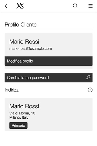 XS Milano - Abbigliamento screenshot 3