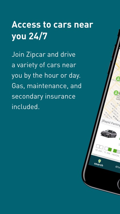 Zipcar: cars on-demand screenshot-0