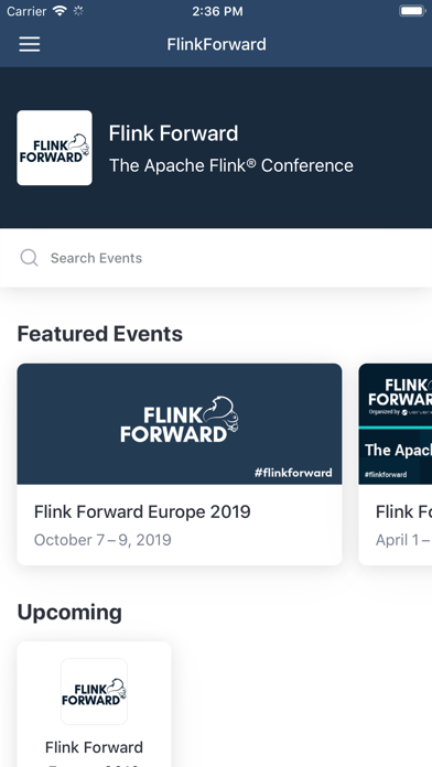 How to cancel & delete Flink Forward Event App from iphone & ipad 1